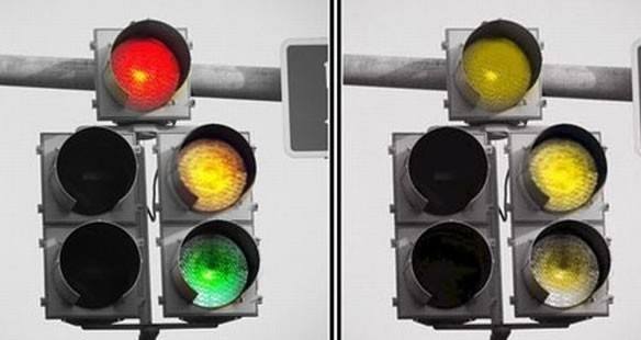 Color Blind Stoplight