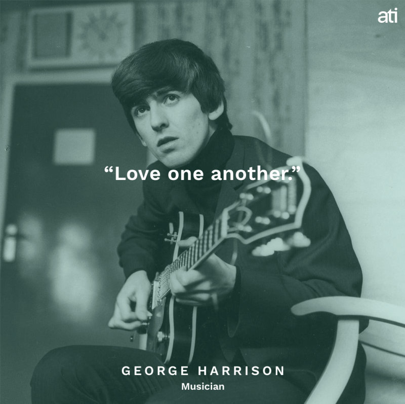 george harrison last words