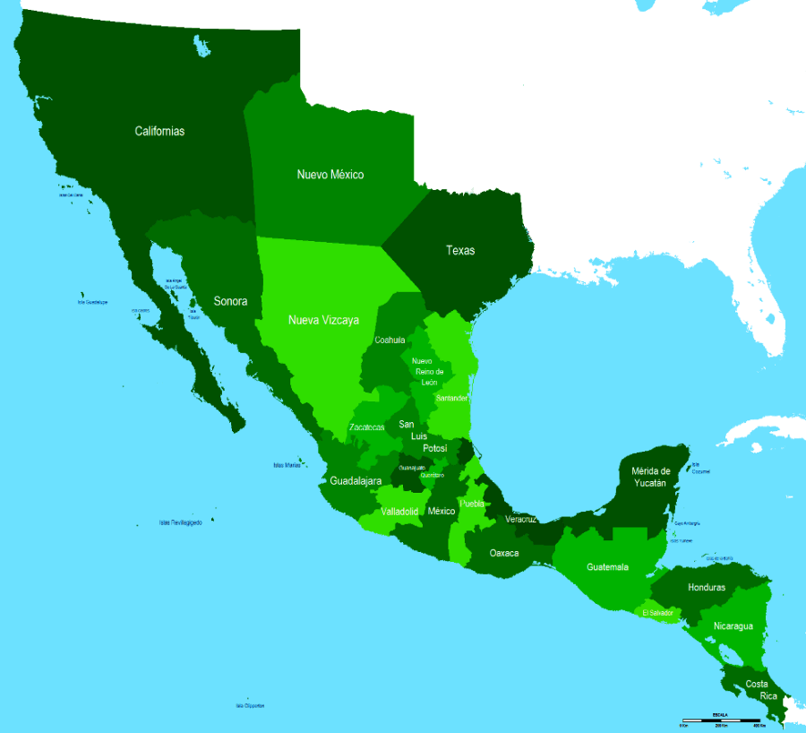 Height Of The Mexican Empire