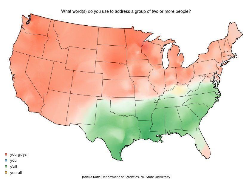 How Americans Say Groups Of People