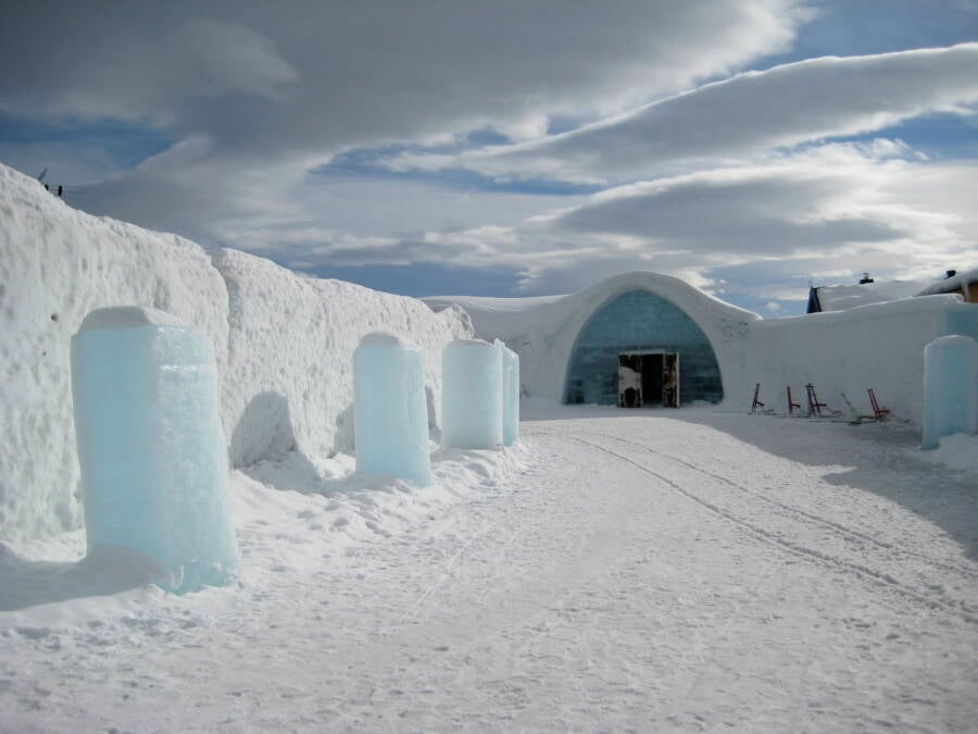Icehotel Entrance