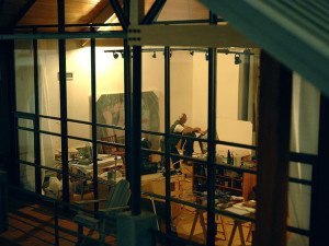 mini art studio eric fischl