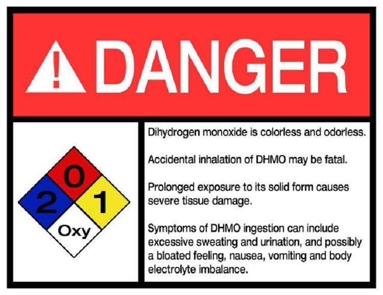 Science Pranks DHMO