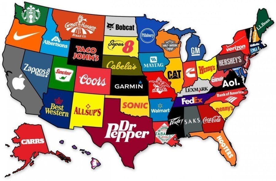 Recognizable Brands Of Each State