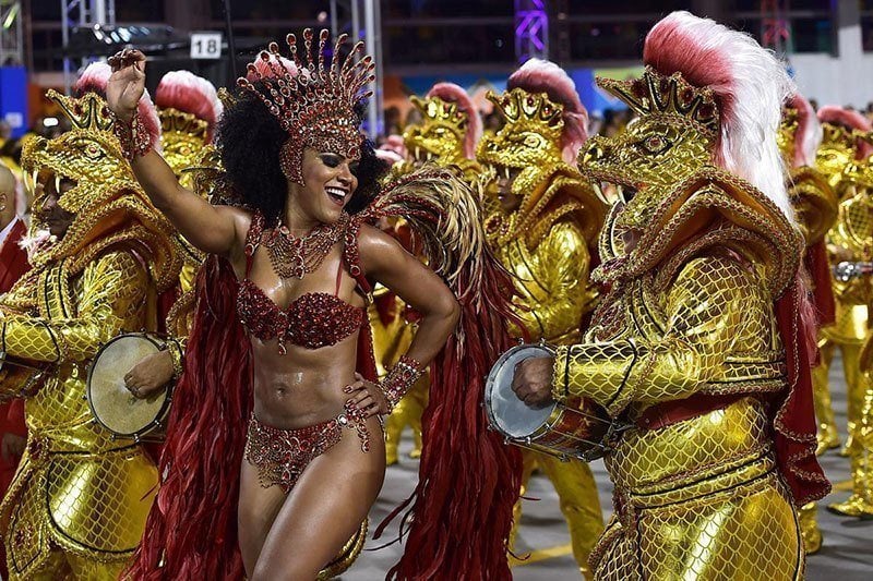 2015 Rio de Janeiro Carnival in Brazil