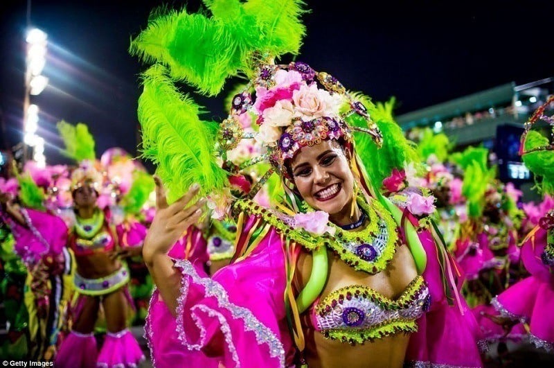 Colorful Rio Festival Costume, disfraz brasil