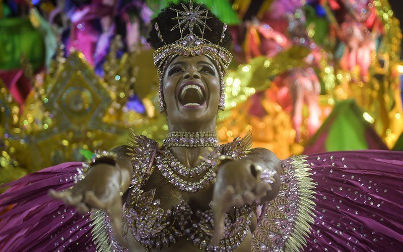 Vibrant Carnival in Rio de Janeiro