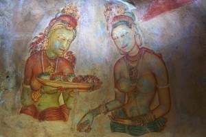 Sigiriya Palace Damsels Fresco