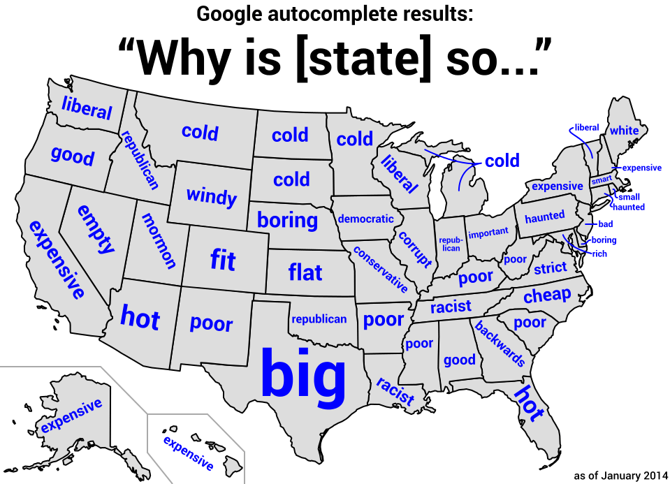 State Autocomplete Map