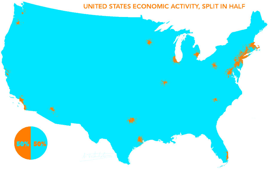 US Economic Activity Map