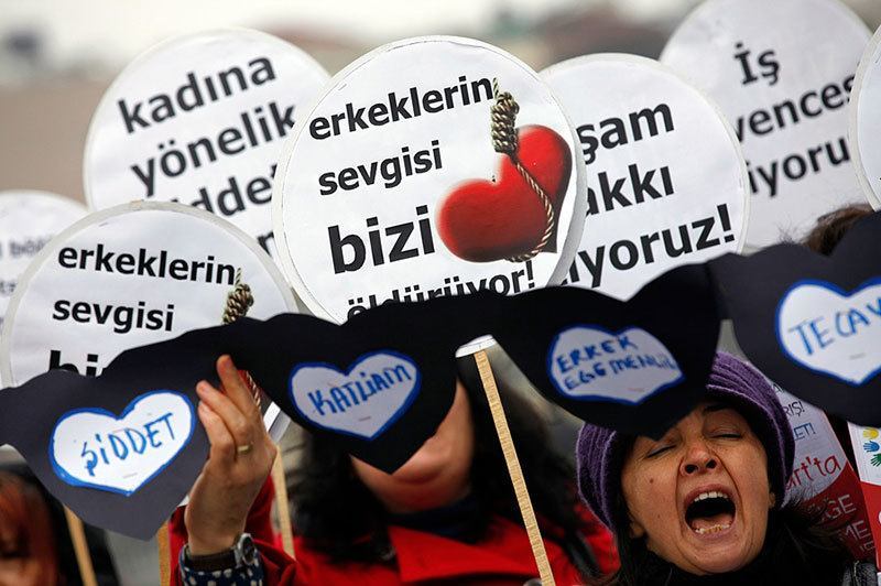 Turkish Protests on Valentine's Day