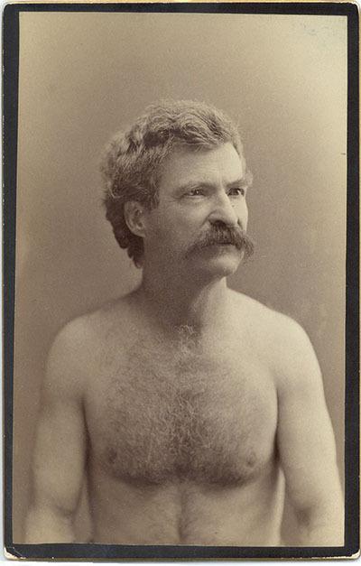 Victorian-Era Portrait Of Mark Twain