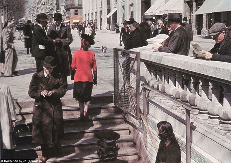 Stazione della Metropolitana di Propaganda Nazista da Parigi