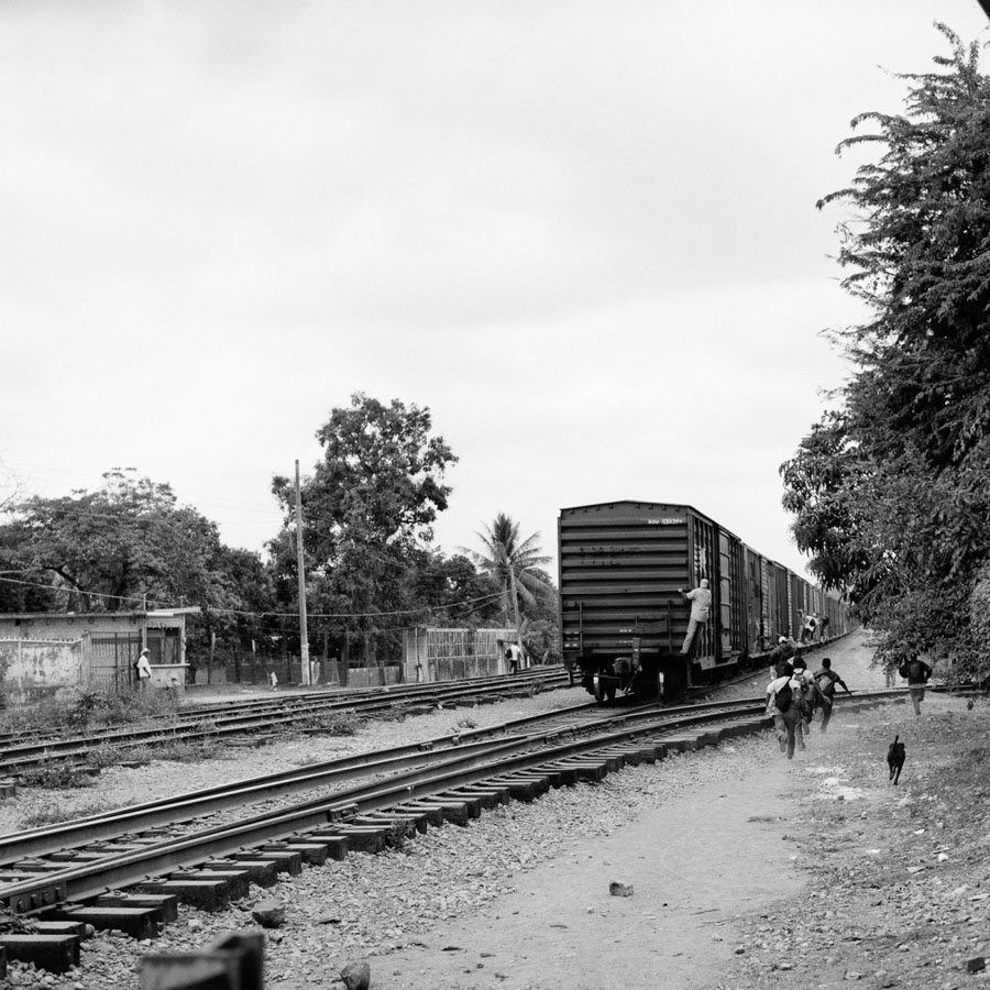 death train chasing it down