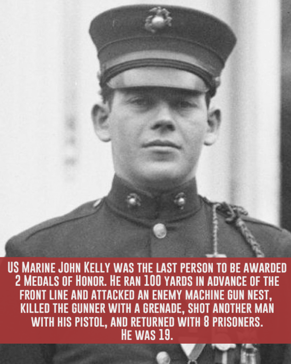 Fun Facts John Kelly Medals Of Honor