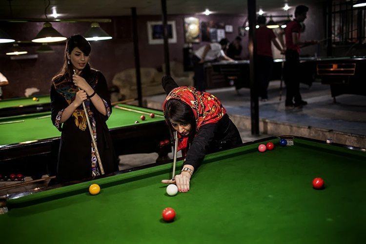 Everyday iran billiard hall