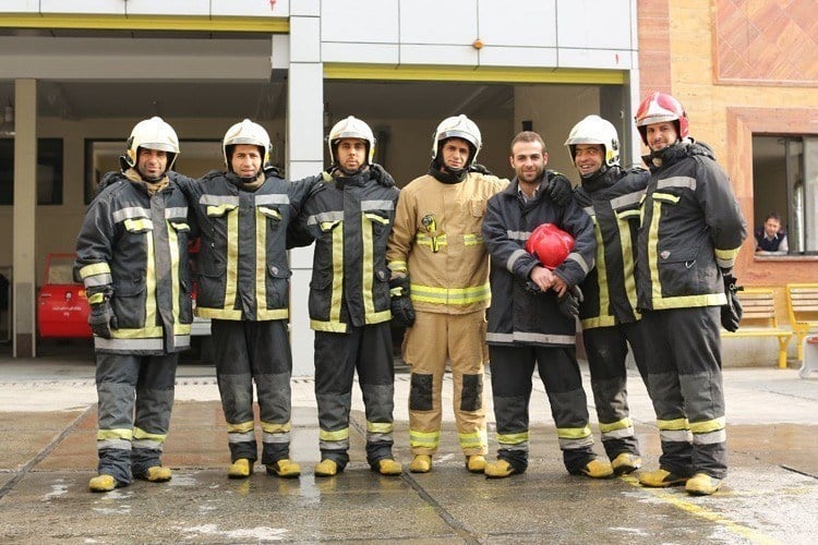 Everyday iran firefighters