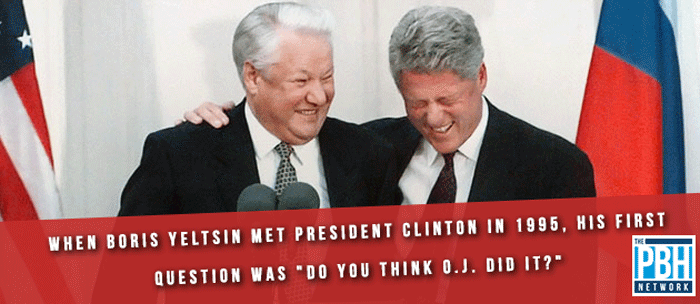 Boris Yeltsin Bill Clinton
