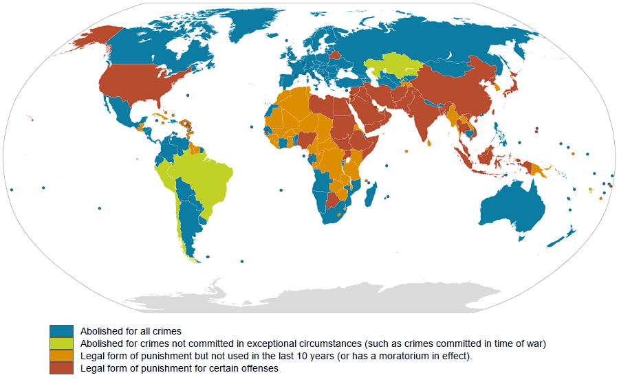 Death Penalty World Map