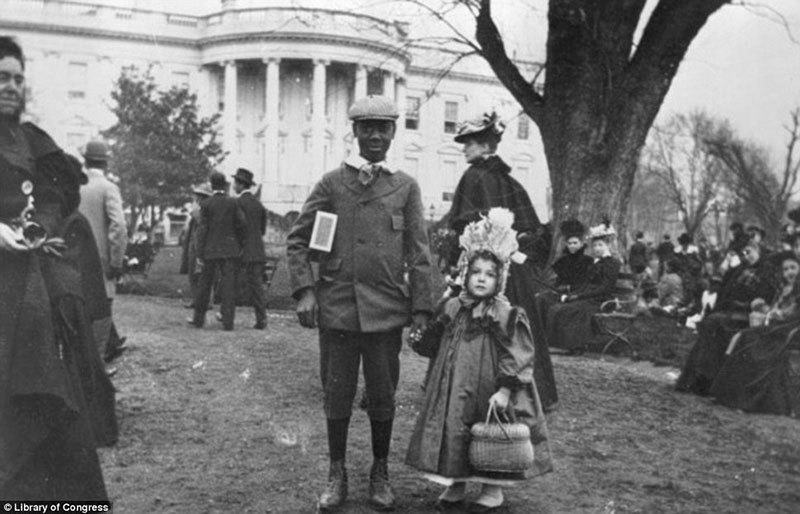 White House Egg Roll 1898