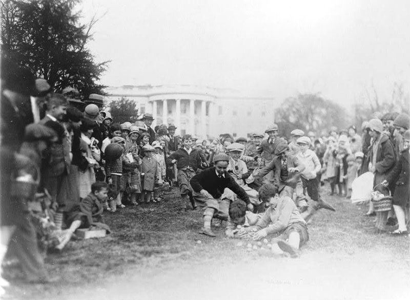Easter 1929 at White House