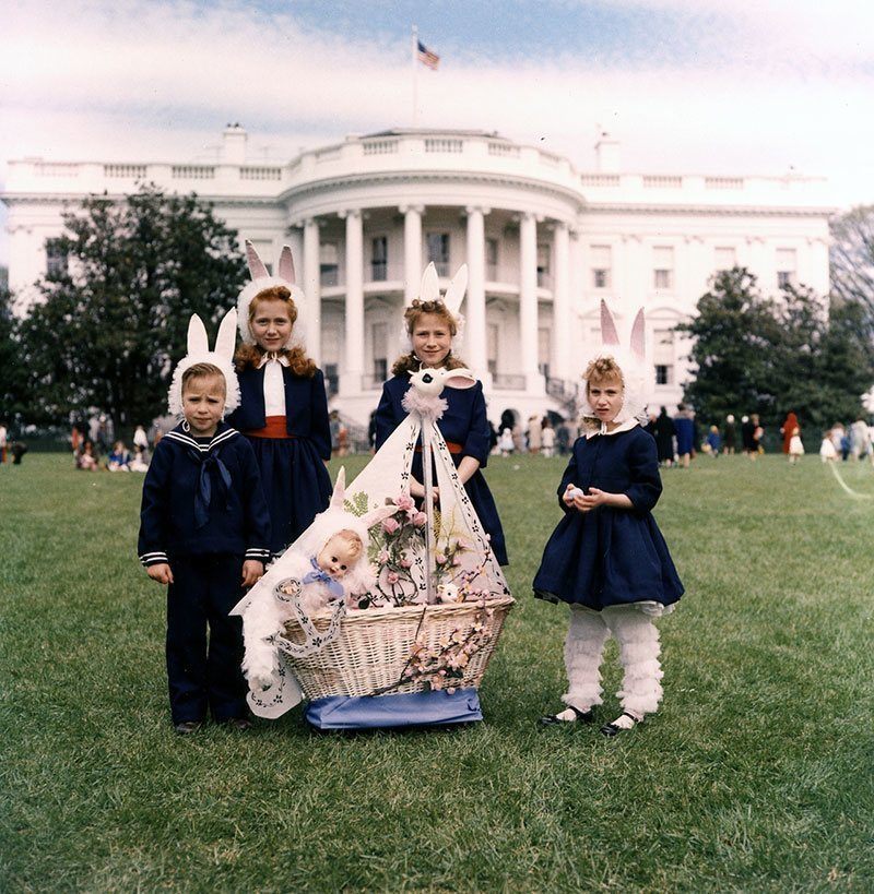 1961 Egg Roll at the White House