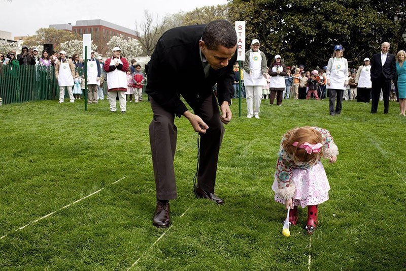 Obama at Easter Egg Roll