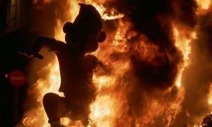 Las Fallas Burning Boys