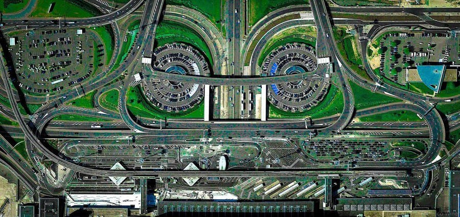 geometric earth highway eyes