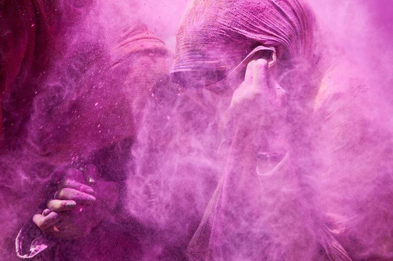 Vibrant Holi Festival of Color