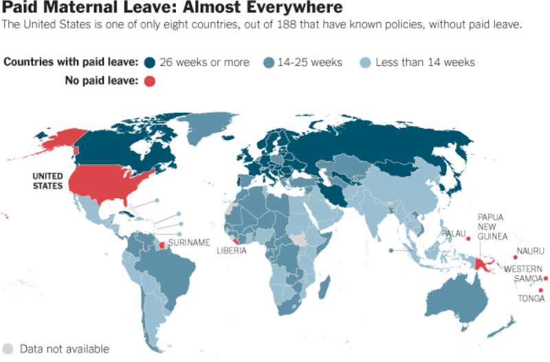 Paid Maternity Leave In America