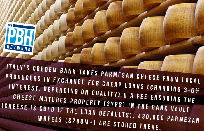 Parmesan Cheese Bank
