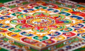 Three Dimensional Sand Painting
