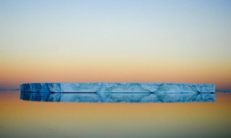 Blue Tabular Iceberg
