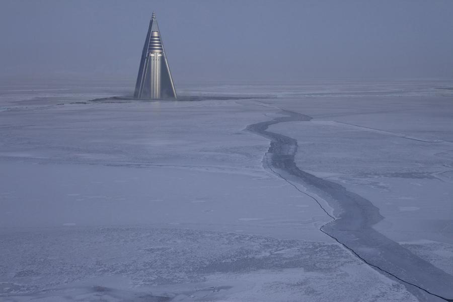 ice age artist pyramid