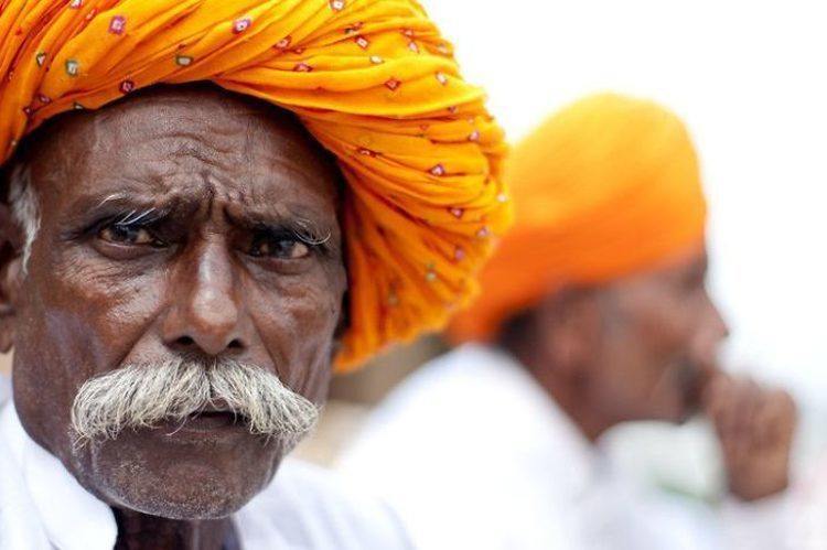 india pakistan street portraits mustache