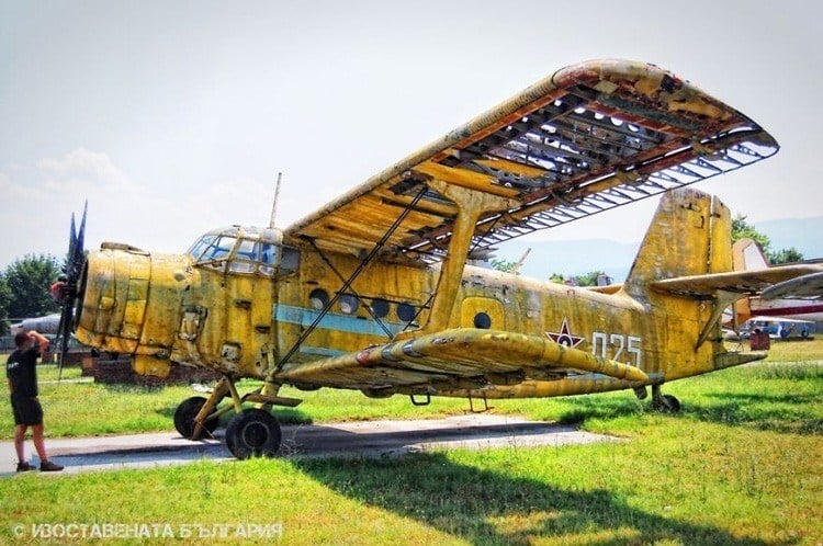 abandoned bulgaria ghost plane