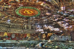 abandoned bulgaria inner dome