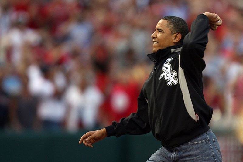 Awkward Presidential Pitches Obama