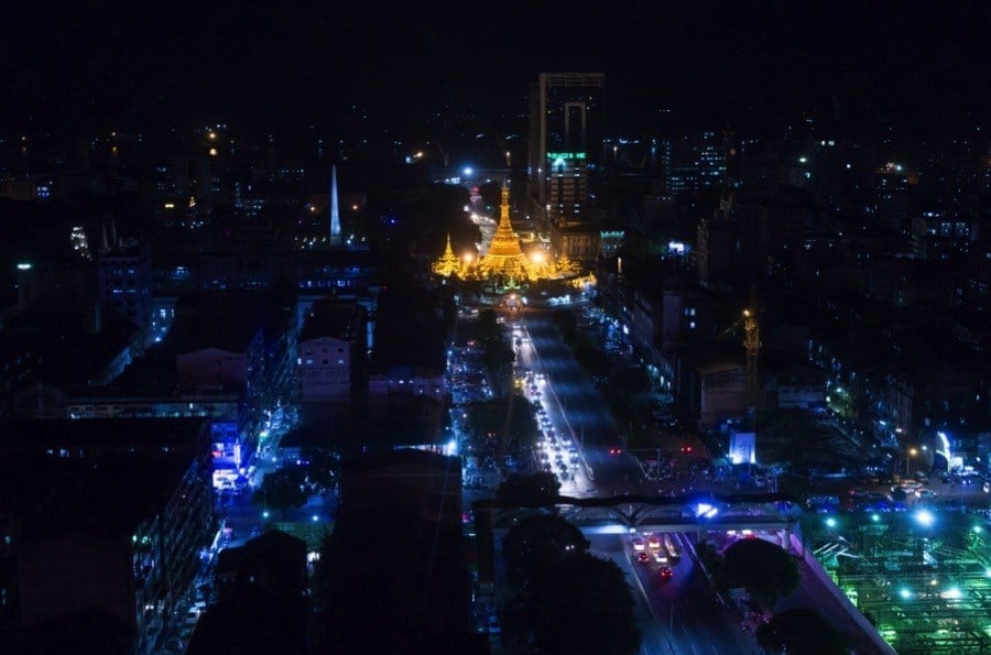 Burma Update Yangon Night