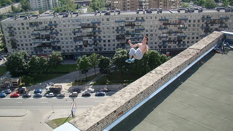 Death Pictures Parkour Flip