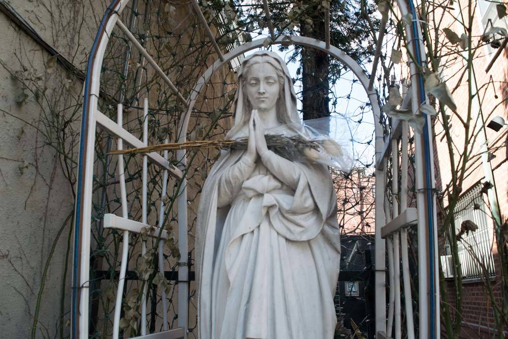 Little Italy Maria Statue