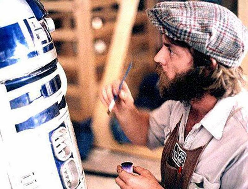 Behind-the-Scenes Star Wars R2D2