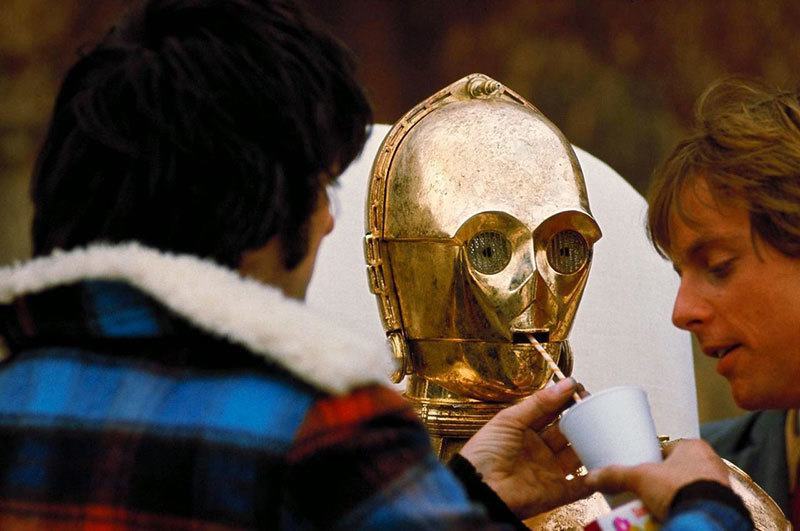 Star Wars Behind the Scenes Pictures