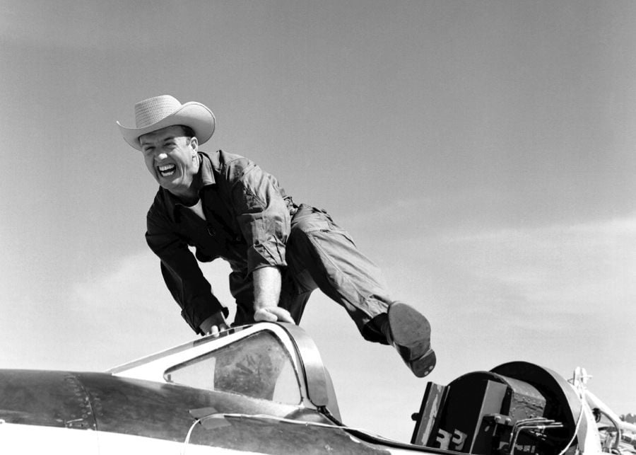 Vintage NASA Cowboy Pilot