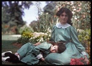 etheldreda laing autochrome napping