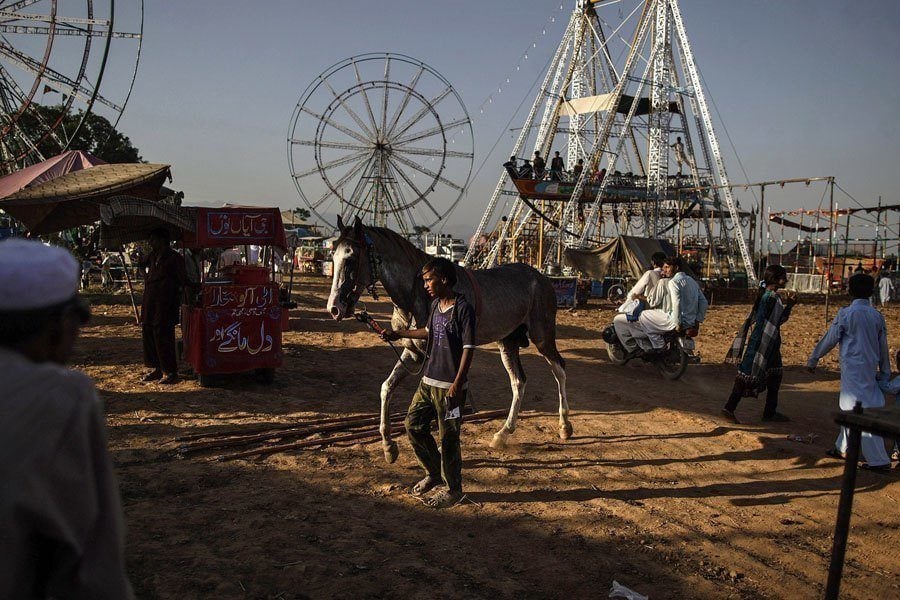 Pakistan amusement parks horse