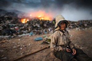 Burning Anlong Pi Dump