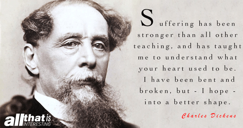 Charles Dickens Quote On Suffering