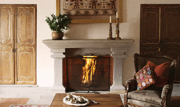 Cinemagraph GIFs Fireplace